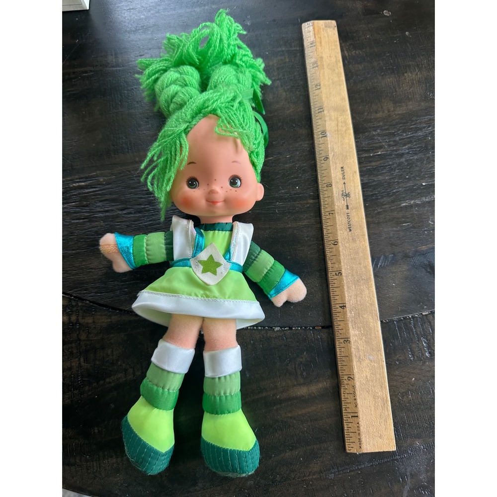 Vintage 1983 Rainbow Brite Patty O'Green Mattel Plush Doll 10 Inch VGUC